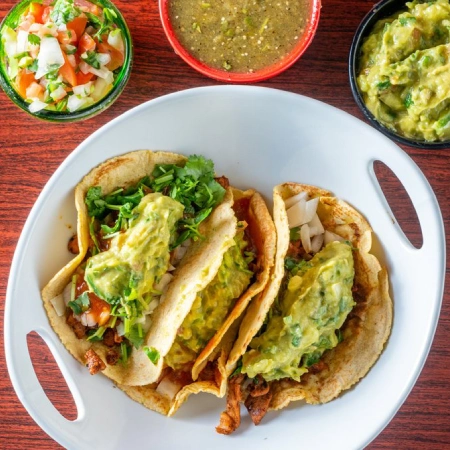 Pollo Asado Tacos
